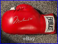 Signed Muhammad Ali Glove Comes With Coa