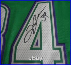 Signed Ray Allen with COA autographed Milwaukee Bucks Basketball Jersey