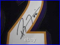 Signed Ray Lewis Autographed Jersey NFL Baltimore Ravens XL Stitched With Coa