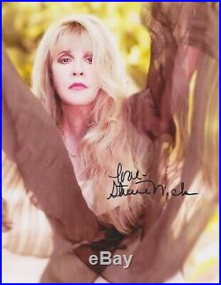 Signed STEVIE NICKS PHOTO Autographed FLEETWOOD MAC with COA GYPSY