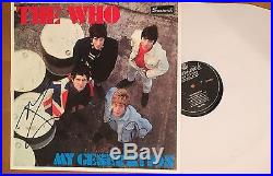 Signed The Who My Generation 12 Vinyl By Roger Daltrey &pete Townshend With Coa