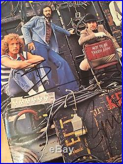 Signed The Who Who Are You 12 Vinyl By Roger Daltrey &pete Townshend With Coa