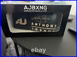 Signed anthony joshua Boxing glove With COA