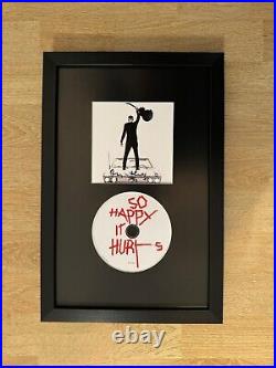 Signed/autographed Bryan Adams So Happy It Hurts Glass Framed CD With Coa #2