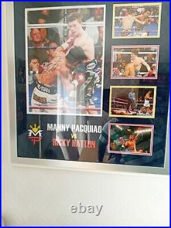 Signed boxing pacman with coa large