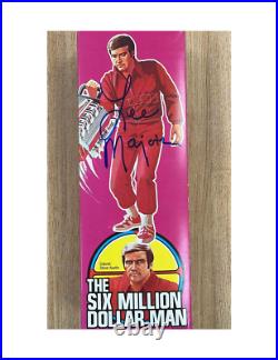 Six Million Dollar Man Figure Signed by Lee Majors 100% Authentic With COA