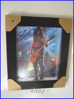 Slash Guns N' Roses Hand Signed Photograph (8x10) Framed With CoA