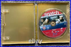 Snatch Blue Ray Steelbook Signed By Ford, Jones & Beckwith With COA