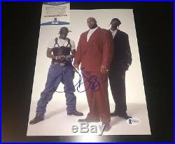 Snoop Dogg Signed 8.5X11 Photo Beckett BAS COA With Tupac Suge Knight Autograph
