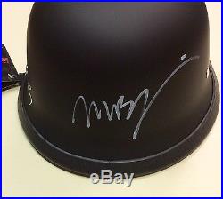 Soa Replica Motorcycle Helmet Signed By Chibs & Bobby Munson With Coa & Poa