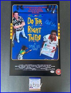 Spike Lee Signed 12x18 Do The Right Thing Photo Poster with PSA/DNA COA