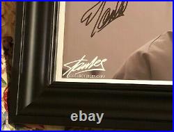 Stan Lee Hand Signed Autographed 11x17 Framed Stan Picture with Beckett COA
