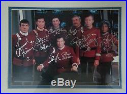 Star Trek Heroes Of The Final Frontier Autographed Photo 933/2500 with COA