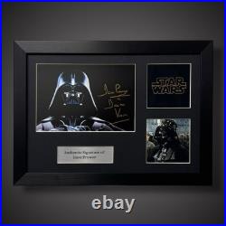 Star Wars David Prowse Hand Signed Frame Photo With COA £249 Only 1 Available