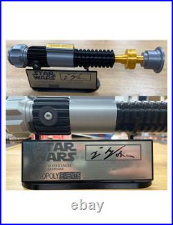 Star Wars Lightsaber Signed by Ewan McGregor Obi Wan AUTHENTIC WITH COA