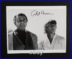 Star Wars Signed Phil Brown As' Uncle Owen', A Nice Piece With Coa