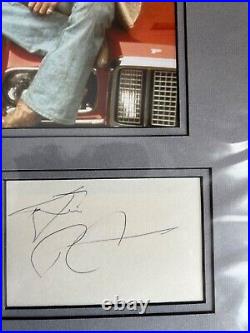 Starskey & Hutch Signed Mount with COA