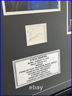 Steve Martin Signed Autograph Framed with Authentication COA