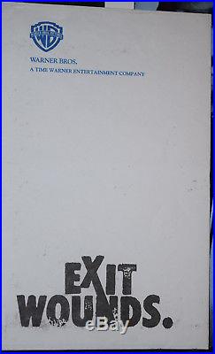 Steven Seagal Autographed Exit Wounds Official Press Kit 2 Autographs With Coa