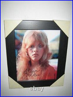 Stevie Nicks Gorgeous Hand Signed Photo 8x10 Framed With CoA