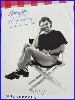 Superbearly 8x10 signed photo BILLY CONNOLLY with great autograph +COA