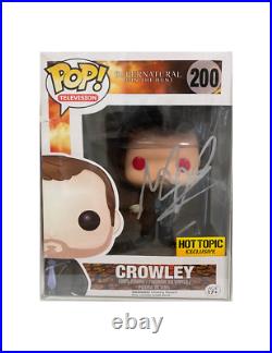 Supernatural Funko Pop #200 Signed by Mark Sheppard 100% Authentic With COA