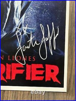 TERRIFIER MOVIE POSTER 11x17 SIGNED & AUTHENTICATED with COA