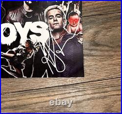 THE BOYS POSTER 11x17 SIGNED & AUTHENTICATED with COA