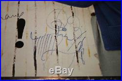 THE MARX BROS. Hand Signed HARPO AT WORK Record Album With COA Signed by 3