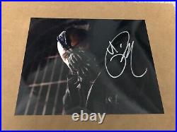 TOM HARDY Signed Batman Bane 10 X 8 INCH Picture Autograph with COA