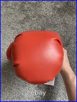 TOMMY The HITMAN HEARNS Hand Signed Red Everlast Boxing Glove with COA AFTAL