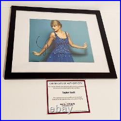 Taylor Swift Autographed Photo Framed In 11x14 With COA