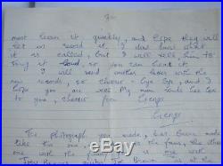 The Beatles George Harrison Signed Letter to Astrid Kirchherr 1962 with COA