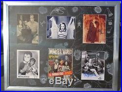 The Munsters TV Show Full Cast Pictures with Autographs all with COA's
