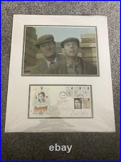 The Plank Tommy Cooper Erik Sykes AUTOGRAPH DISPLAY. AFTAL COA. Signed. Rare