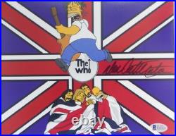 The Simpsons Signed Dan Castellaneta Homers Voice With The Who Coa Beckett