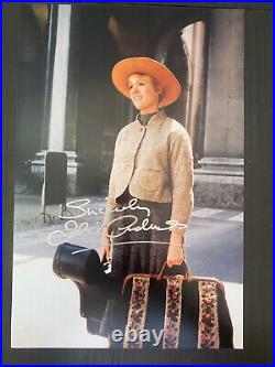 The Sounds Of Music Amazing Julie Andrews signed photo 12x8 With Coa
