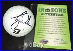 Tiger Woods Signed / Autographed Golf Ball with COA Masters Gift Collectors PGA