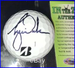 Tiger Woods Signed / Autographed Golf Ball with COA Masters Gift Collectors PGA