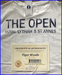 Tiger Woods Signed Golf Shirt with COA