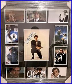 Timothy Dalton James Bond Signed With COA