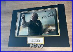 Timothy Spall Signed And Framed Mr Turner Display 16x14 With COA