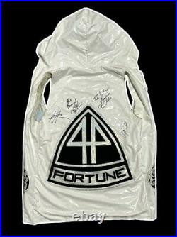 Tna Aj Styles Ring Worn Fortune Set Signed By All 4 Members Of Fortune With Coa