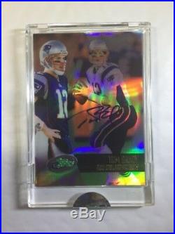 Tom Brady 2002 Etopps Autograph Lmtd /155 Patriots (with Coa) Rare Fac. Sealed