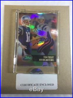 Tom Brady 2002 Etopps Autograph Lmtd /155 Patriots (with Coa) Rare Fac. Sealed