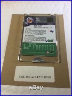 Tom Brady 2002 Etopps Autograph Lmtd /155 Patriots (with Coa) Rare Fac. Sealed