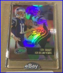 Tom Brady 2002 Etopps Autograph Lmtd /155 Patriots (with Coa) Rare Fac. Sealed