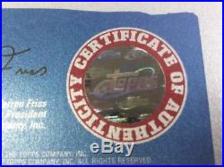 Tom Brady 2002 Etopps Autograph Lmtd /155 Patriots (with Coa) Rare Fac. Sealed