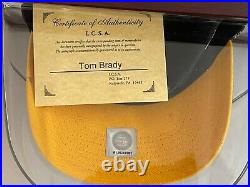 Tom Brady Michigan Signed Autographed Baseball Hat with COA