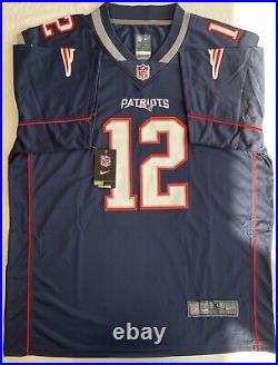 Tom Brady Rare Signed Autographed Nike New England Patriots Jersey with COA GOAT